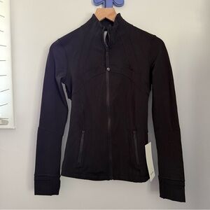 Women’s lululemon athletica Black Jacket Size 4 NWT